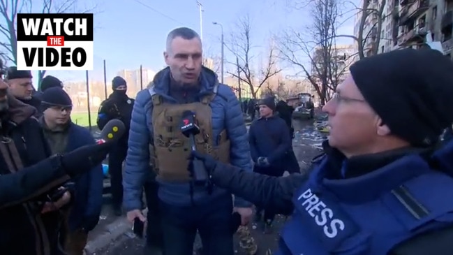 Australian journalist’s interview with Kyiv mayor Vitali Klitschko trends across the world