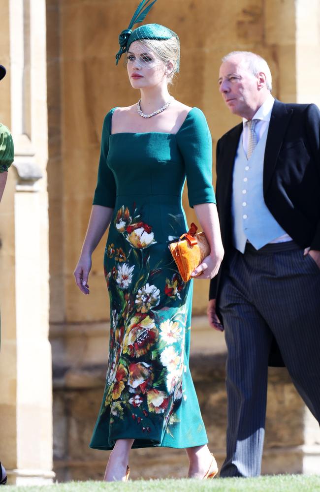 Lady Kitty attending the wedding of Meghan Markle and Prince Harry. Picture: Chris Jackson/Getty Images