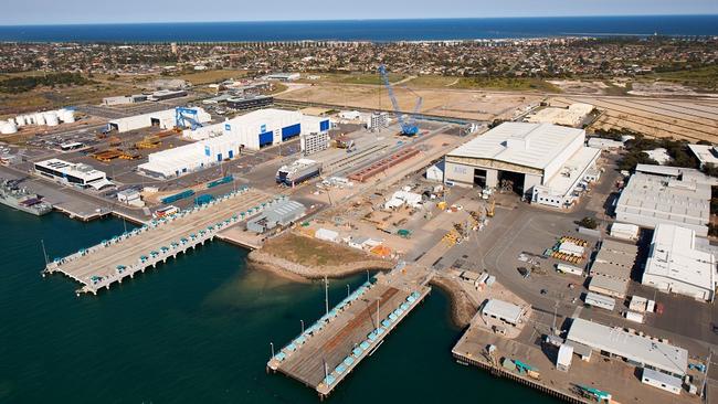 Workers would relocate to work on the frigates or submarines being built at Adelaide’s Osborne shipyard. Picture: ASC