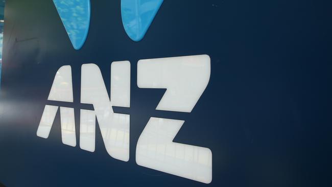 04/11/2022. ANZ. Business stock logo pictures. Sydney CBD. Britta Campion / The Australian