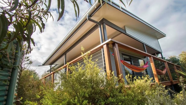Coorong Cabins is for sale, including two cabins and an owner’s residence. Picture: Facebook