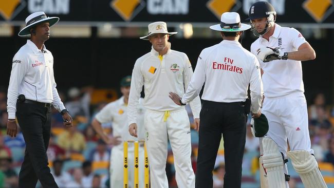 Michael Clarke and Jimmy Anderson had some choice words during the 2013-14 Ashes.