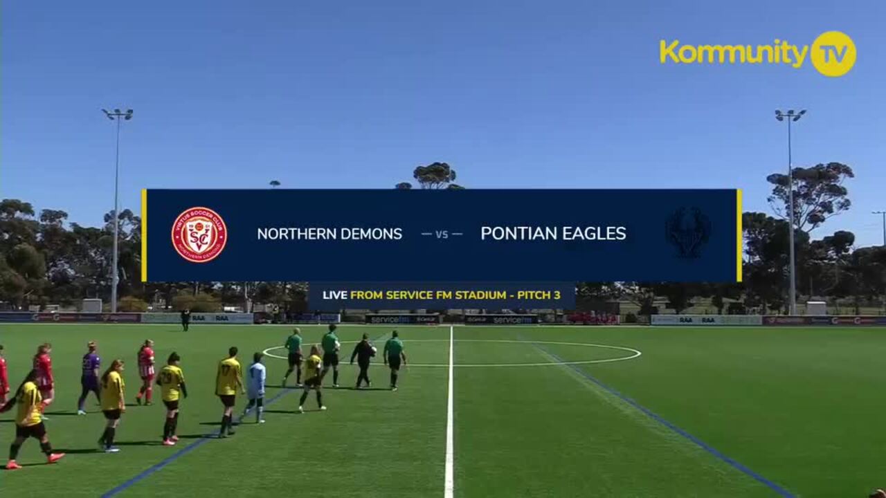 Replay: Northern Demons v Pontian Eagles (Div 4/5/6 Cup)—2024 Football SA Women and Girls Cup Finals