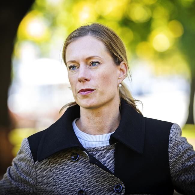 Tasmanian Labor leader Rebecca White. Picture: CHRIS KIDD