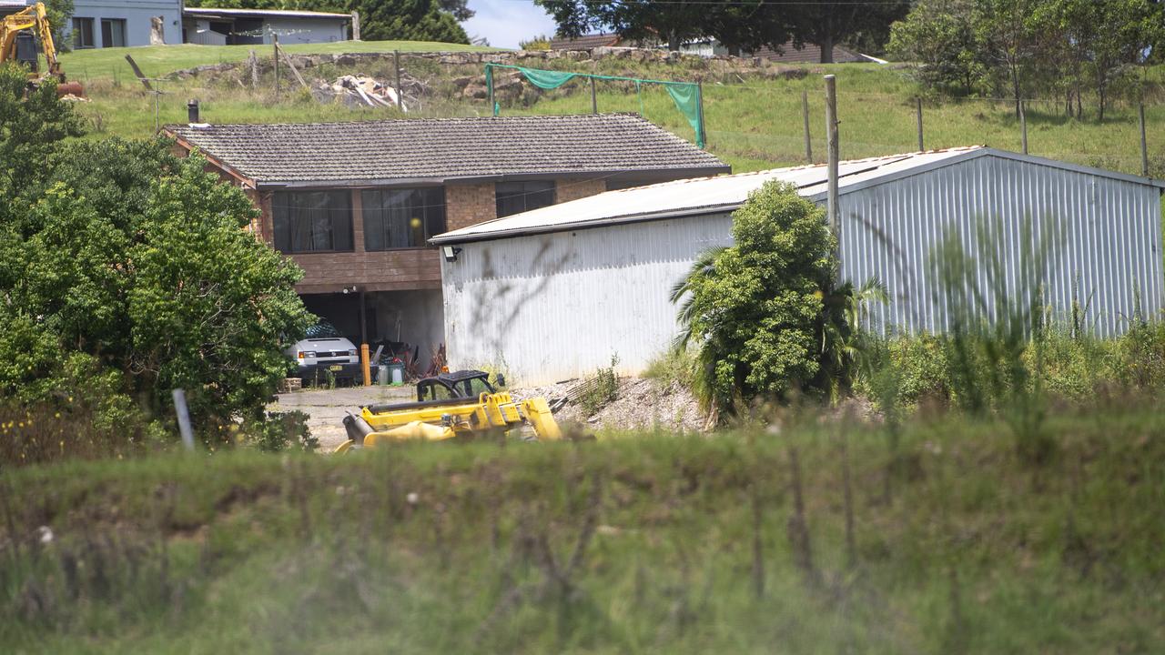 The Dural property on which NSW Police found the caravan containing explosives. Picture: Jeremy Piper