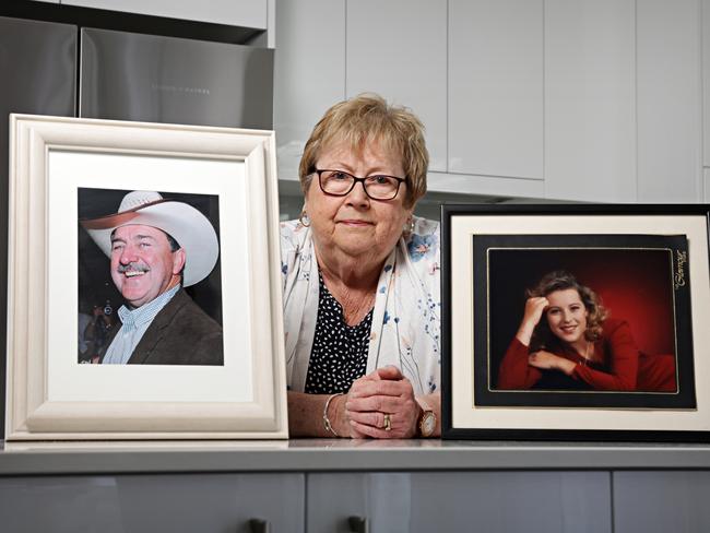 Anne Childs has lost half her family, with husband Graham and daughter Rachelle having died. Picture: Adam Yip