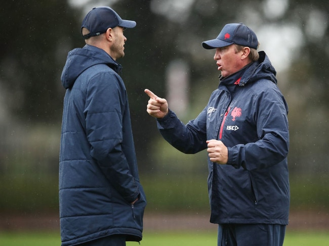 Roosters head coach Trent Robinson says King has his blessing to leave the Roosters if the opportunity to coach NSW comes around. Picture: Getty Images