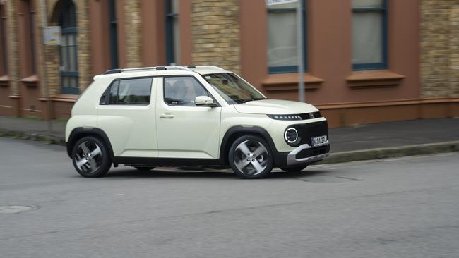 Hyundai’s Inster works well in town. Picture: Supplied