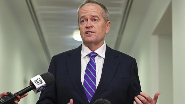 NDIS Minister Bill Shorten will announce an expert panel to assess safety risks posed by serious offenders accessing the scheme. Picture: Martin Ollman