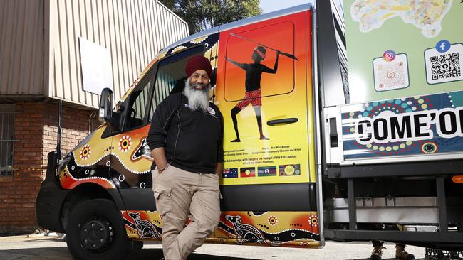 Amar Singh is embarking on a tour of Australia in a bid to raise awareness among culturally-diverse communities of the Voice referendum and to promote the Yes vote. Picture: Jonathan Ng