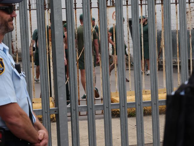 A look inside NSW Goulburn Supermax jail, where the yard clustering system on inmates has ended. Picture: News Corp