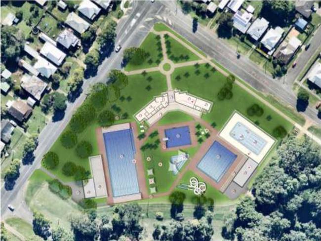 Grafton Aquatic Centre masterplan.