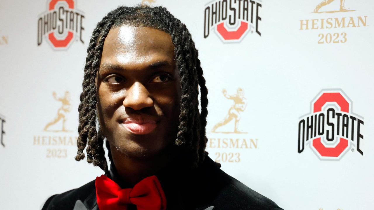 Elijah Tsatas thinks Marvin Harrison Jr. of the Ohio State Buckeyes is going to set the world alight in 2024. Picture: Sarah Stier/Getty Images