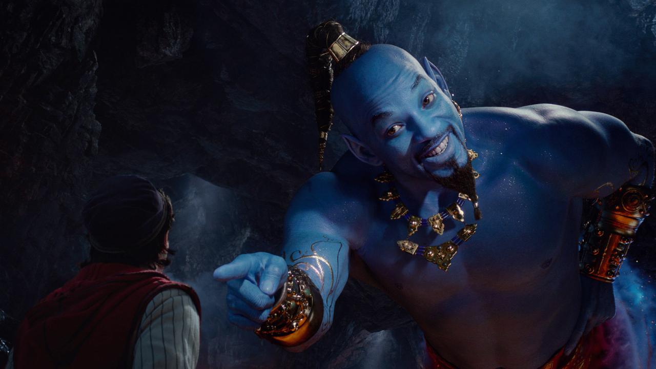 Will Smith as Genie. Picture: Disney via AP