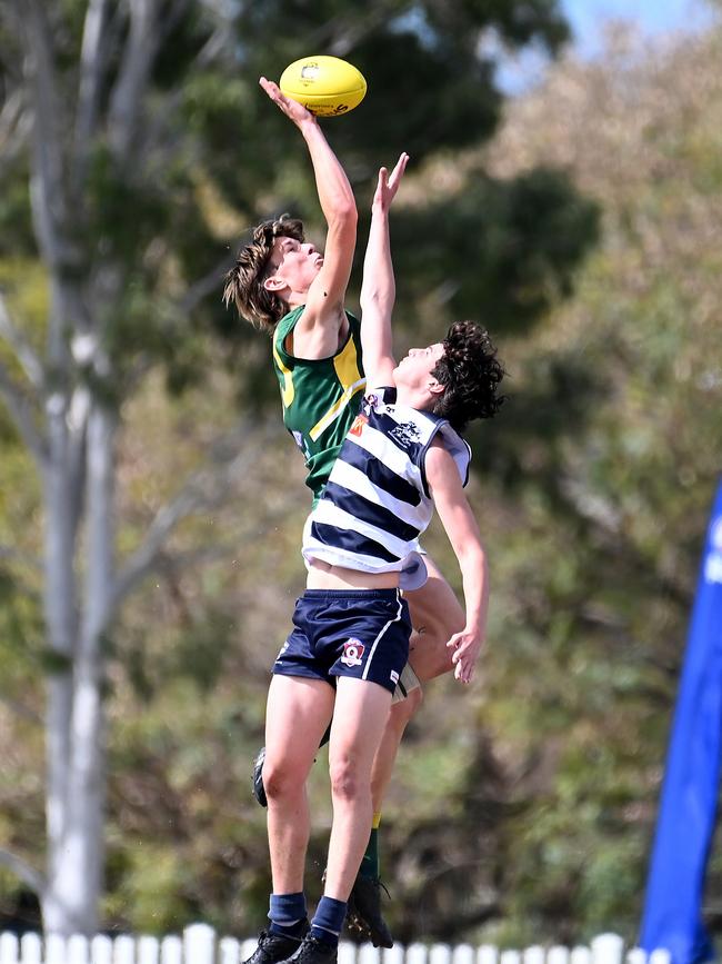 Action from Saturday's McDonaldâ€™s South East Queensland Youth Grand Finals played at Yeronga AFC. 2 September 2023. Picture, John Gass