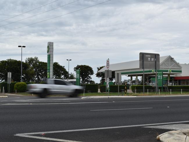 BP Service Station and McDonalds - Warrego Hwy, College View. Photo: Hugh Suffell.