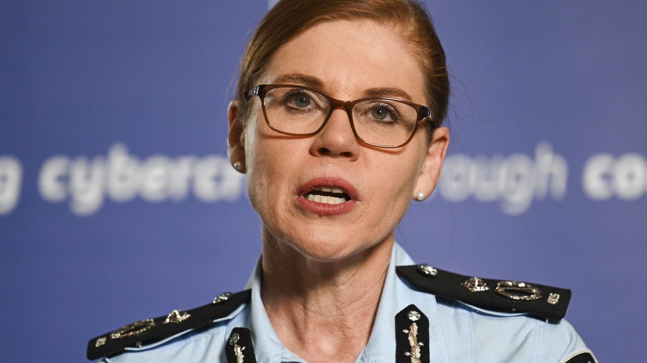 AFP Assistant Commissioner Cyber Command Justine Gough says ongoing support was being provided to the child victims and their parents. Picture: NCA NewsWire / Martin Ollman