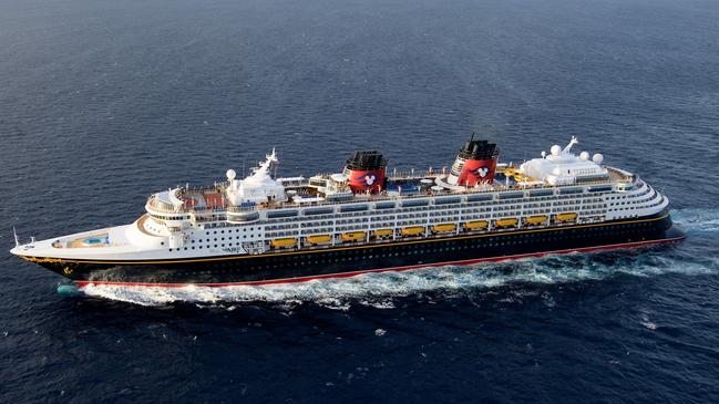 The Disney Wonder is a new addition to Tasmanian’s bumper cruise season, making eight trips to Hobart this year and until April next year. (Todd Anderson)