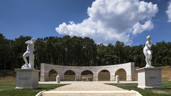 Brunello Cucinelli headquarters in Solomeo, Umbria