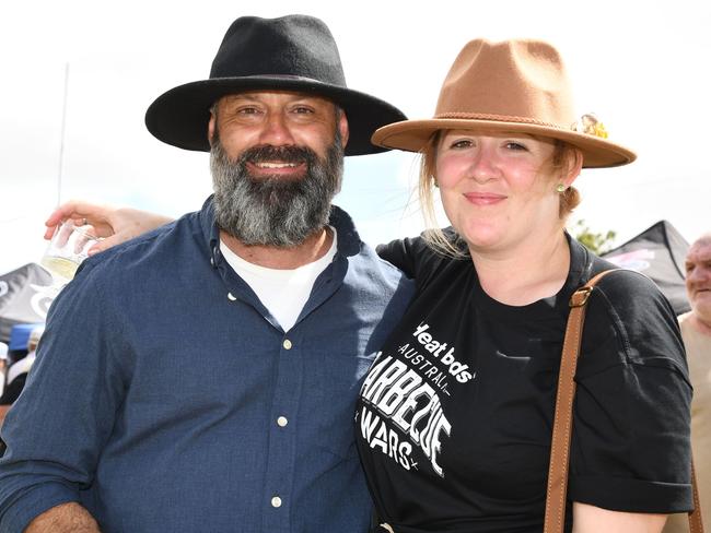 Dan Henderson and Elle MacLennan at Meatstock Festival, Toowoomba showgrounds. April 2022