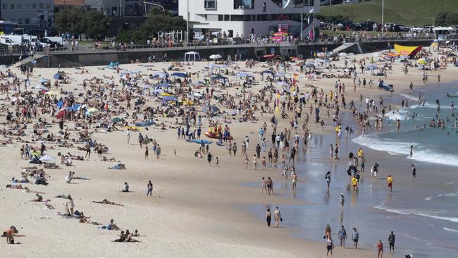 Pooley secretly filmed at least 12 women on Bondi Beach. Picture: NCA NewsWire/ Monique Harmer