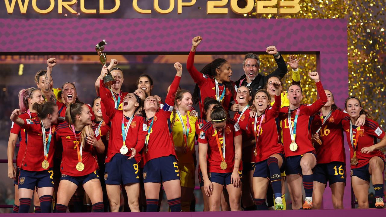 Spain were dominant throughout the World Cup, winning in a canter despite missing 12 of their best players. (Photo by Catherine Ivill/Getty Images)