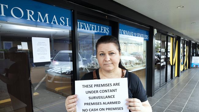 Local businesswoman Natalia Tormasi said traders wanted a nearby rehabilitation clinic moved out of the CBD. PHOTO: AAP /Renae Droop