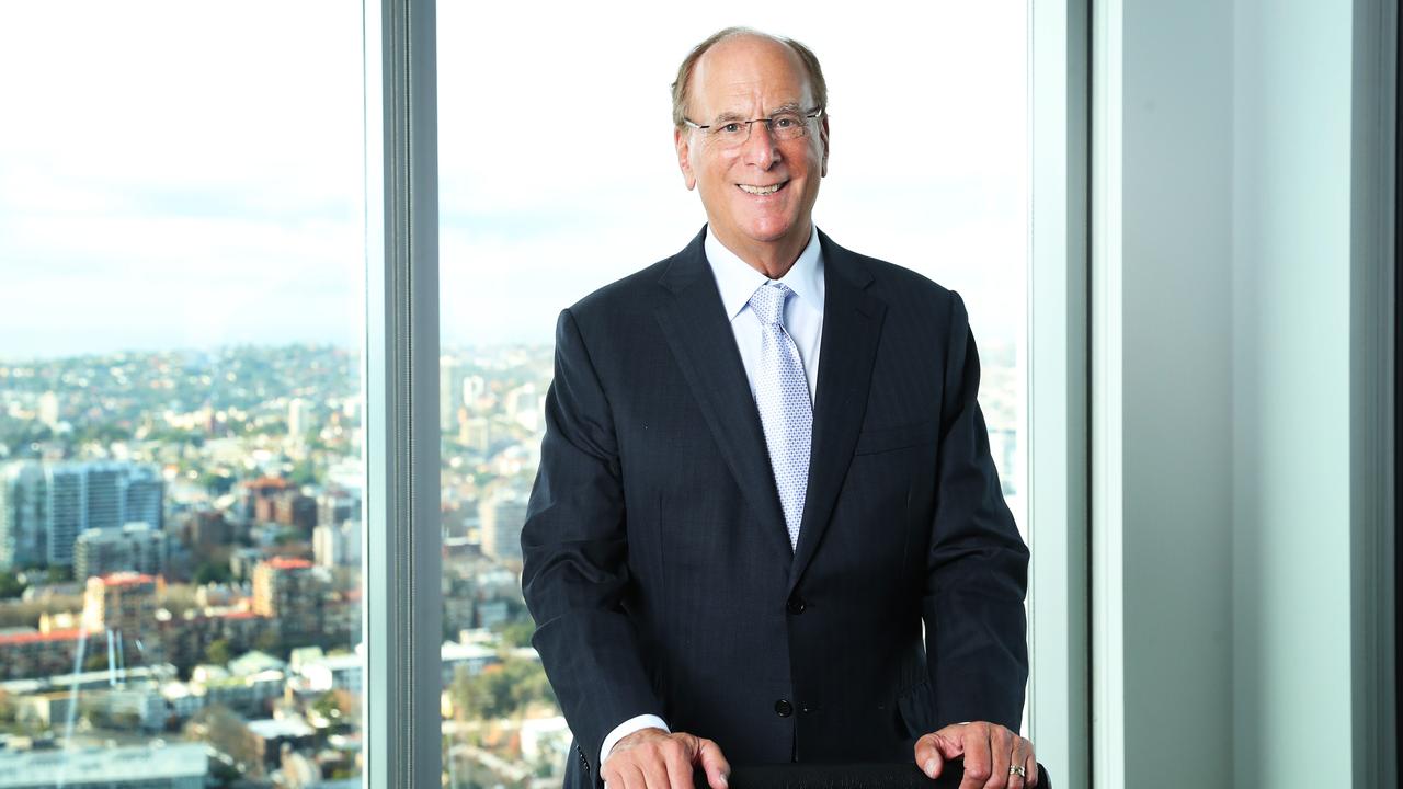 BlackRock chairman and CEO Larry Fink. Picture: John Feder