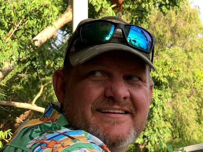 Adelaide veteran Paul Miller, 48, died after suffering a suspected heart attack while hiking the Kokoda Trail with his son. Picture: Facebook