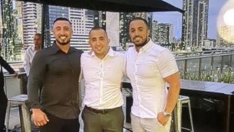 Hasan Gunes (left), with brothers Dogan and Ali, has been granted bail months after he allegedly rammed a man’s car and chased him with a hammer. Picture: supplied