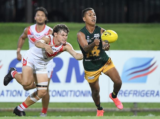 St Mary’s will take on Waratah at Garden’s Oval in Round 16. Picture: Felicity Elliott / AFLNT Media