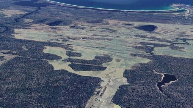 A seized $5m, 3000-acre farm property on Tasmania’s north eastern coast.