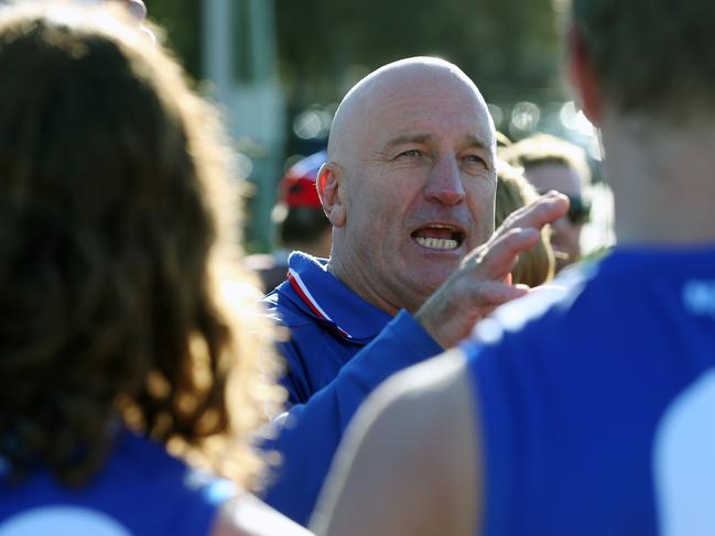 Mornington coach Simon Goosey says new signing Angus Grant will “straighten us up''. Picture: David Crosling