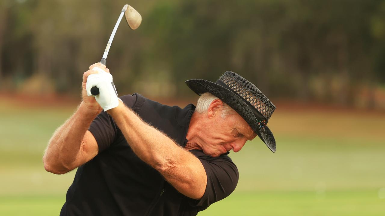 Greg Norman of Australia wants to play the British Open