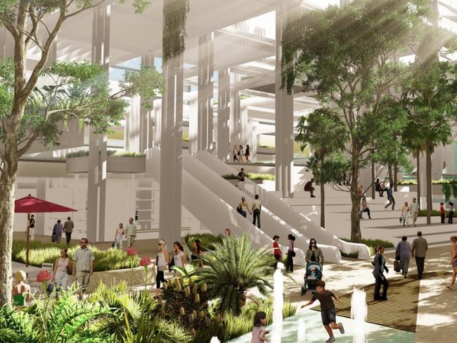 First glimpse at the $900 million staged redevelopment of Tweed Mall. Photo: Elanor Investors Group.