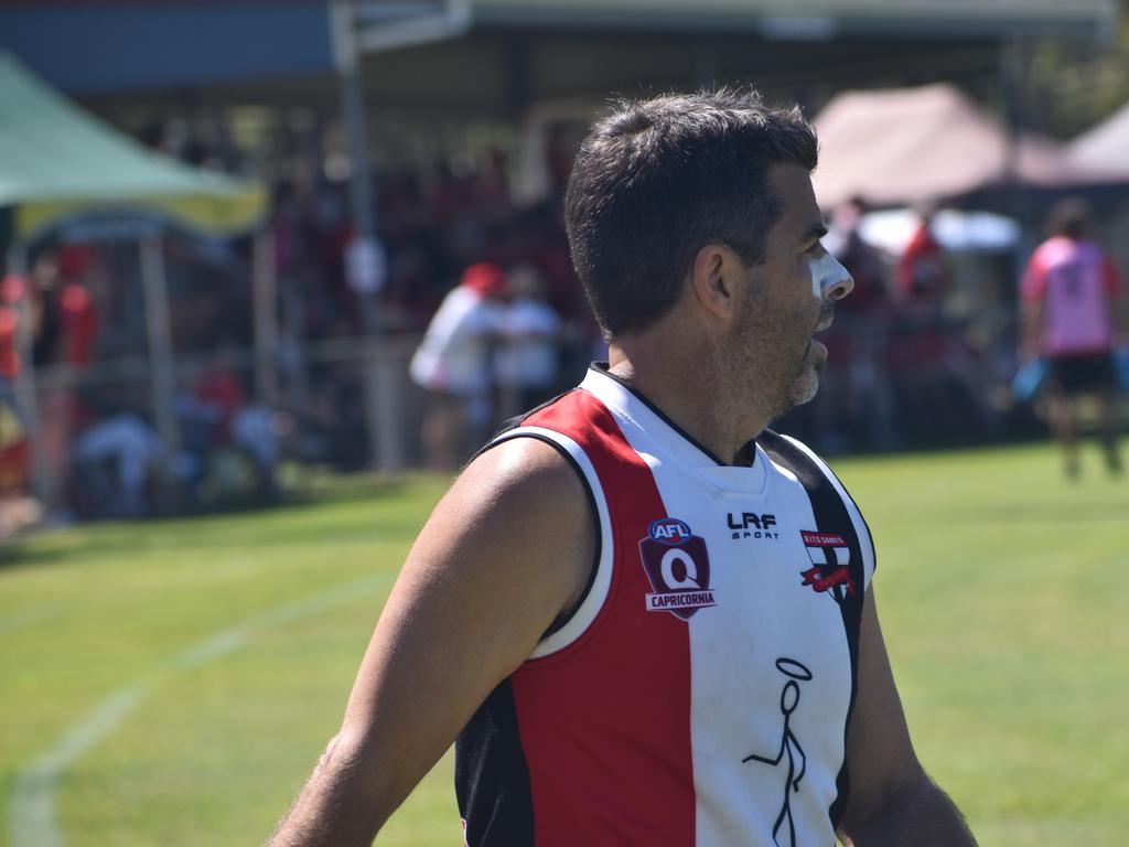 Faces of the AFL Capricornia senior grand final day at Stenlake Park, Rockhampton, on August 31, 2024.