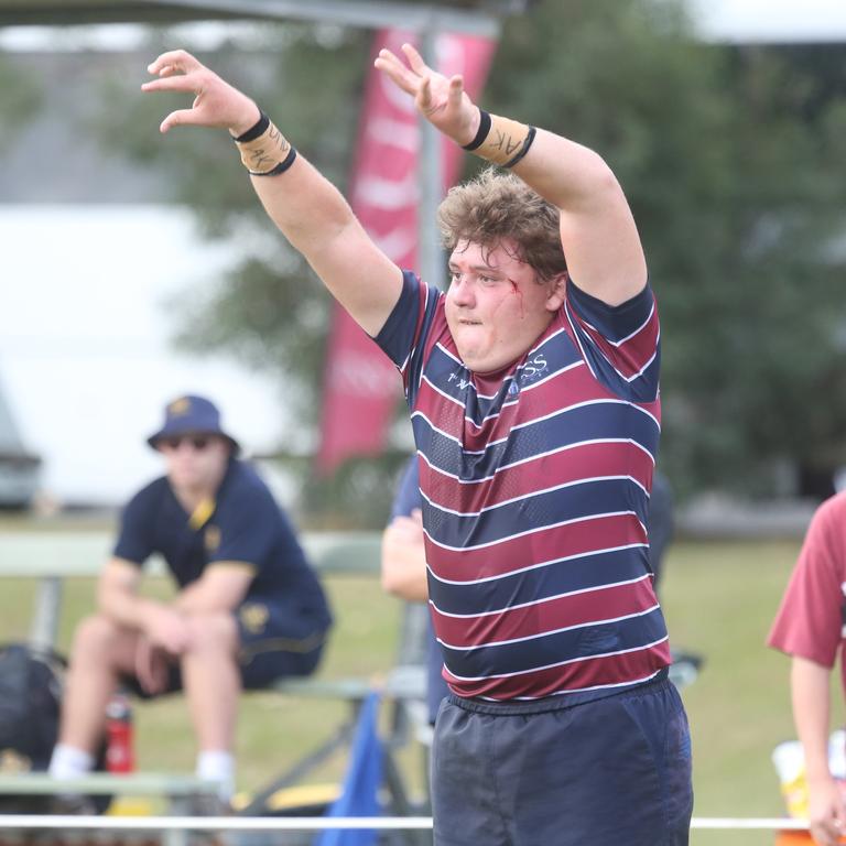 The last time Blaze Moana went scoreless was in round five against Brisbane State High. Picture: Richard Gosling