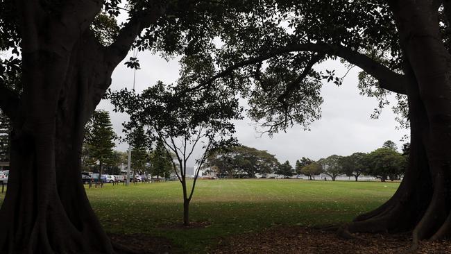 Lyne Park in Rose Bay.