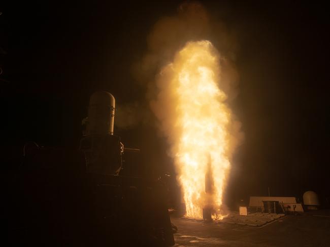 Standard Missile-6 (SM-6) Dual II with Software Upgrade (SWUP) is launched from the USS Preble (DDG 88) off the coast of the Pacific Missile Range Facility in Kauai, Hawaii as part of Flight Test Aegis Weapon System-32 (FTM-32), held March 28, 2024. During FTM-32, the U.S. Missile Defense Agency, in cooperation with the U.S. Navy, successfully conducted an intercept of an advanced Medium Range Ballistic Missile (courtesy photo/released)