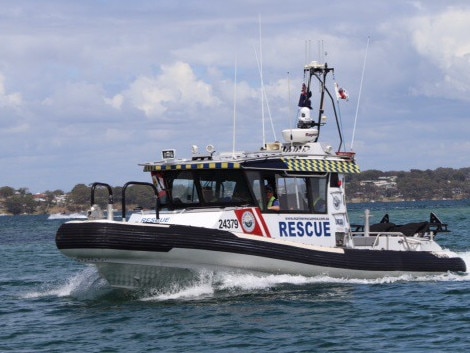 File picture of Marine Rescue Lake Macquarie.