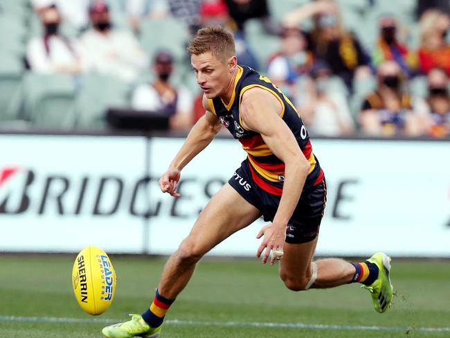 Mackay played his 248th and final AFL game on Sunday. (Photo by Sarah Reed/AFL Photos via Getty Images)