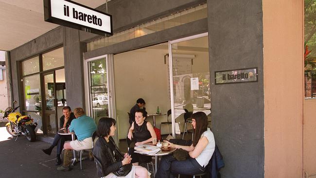 Il Baretto Restaurant in Bourke Street, Surry Hills in 2000.