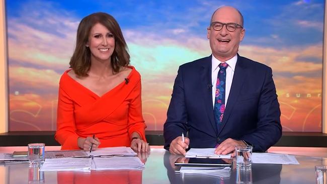 The union between Sunrise stars David Koch and Natalie Barr may be coming to an end.