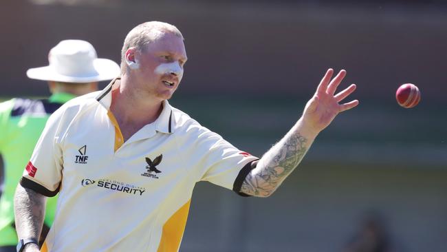 Drysdale’s Blake Dobbin finished the regular season equal first in the bowling aggregate with 24 wickets. Picture: Mark Wilson