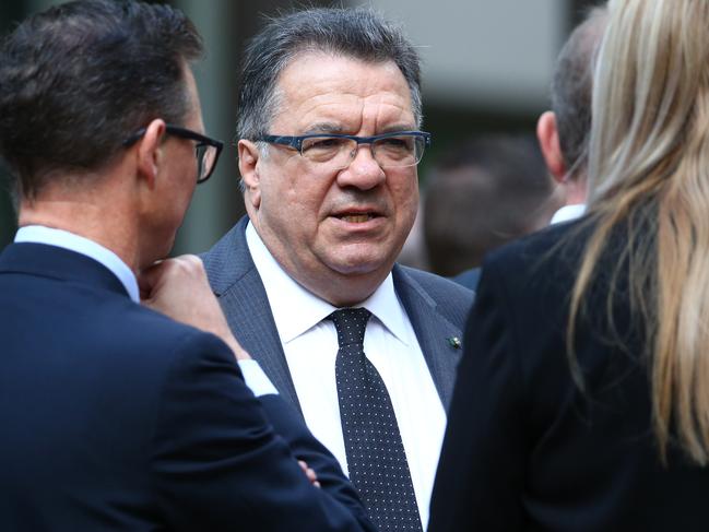 Former Labor Minister turned lobbyist Santo Santoro. Picture: Liam Kidston