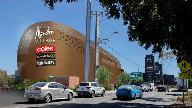 Artist's impression of $20 million development at Newton Village shopping centre. Picture: Supplied by Revelop