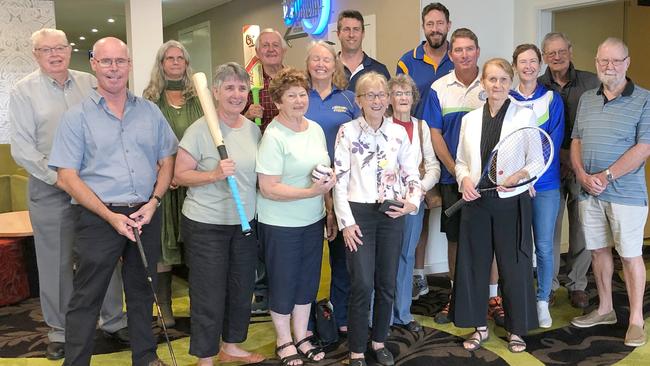 SENIOR ATHLETES: Some of the keen local athletes looking forward to competing across 15 sports at the Lismore Masters games in September 2021. Photo: Alison Paterson