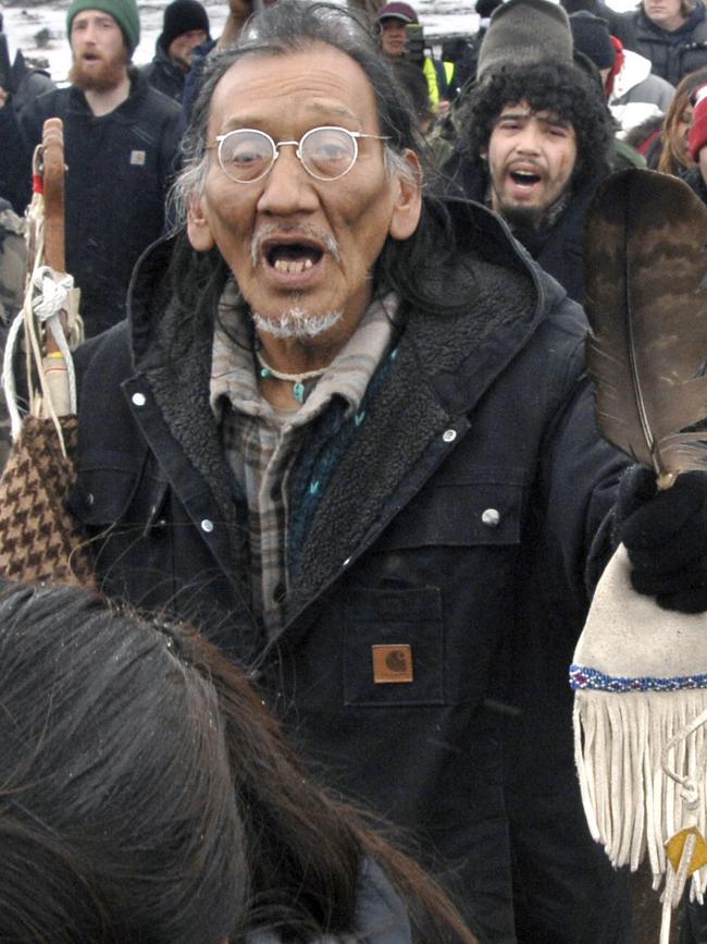 Nathan Phillips, the man at the centre of the confrontation with Covington students. Picture: AP