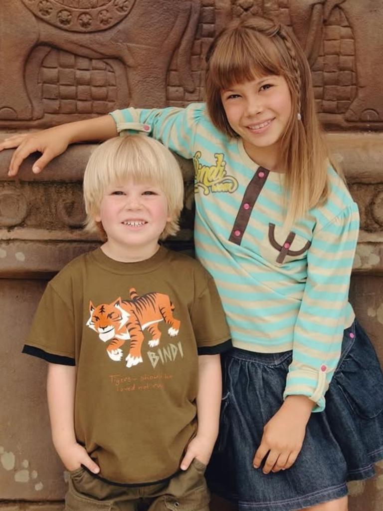 Sister Bindi Irwin shared throwback photos of the pair on Instagram.