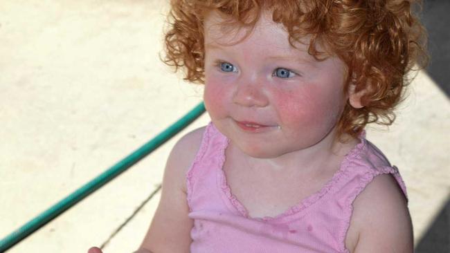 Mia was all smiles when she returned to the Whitsundays. Picture: Monique Preston